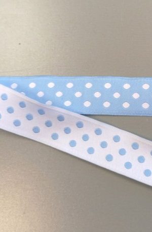 31-080-4 Kék pöttyös szalag 2 cm széles