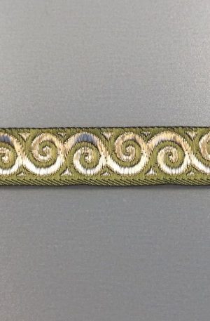 31-080-10 Zöld szalag 1,6 cm széles