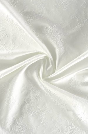 15-2512-001 Törtfehér domború mintás jacquard anyag