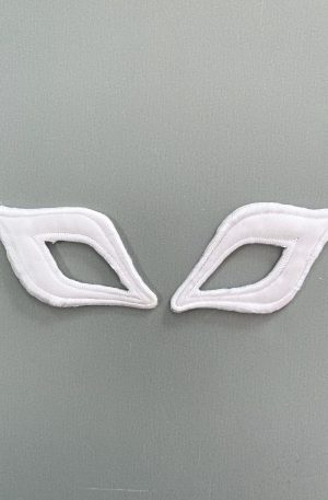 06-431 Steppelt szatén levél fehér (darabra)