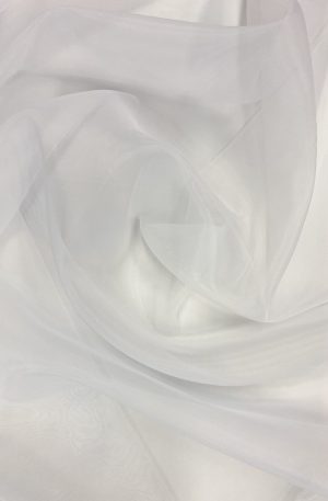 15-374 Törtfehér opál organza 150cm