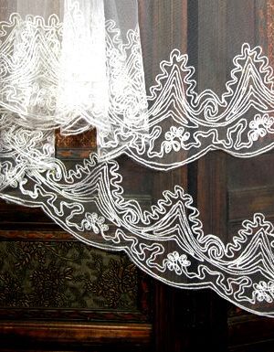 39-087 fehér fátyol