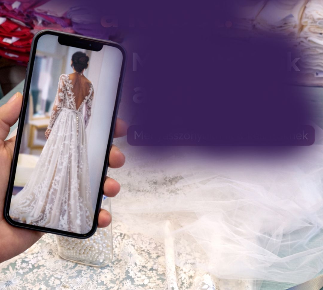 Esküvői ruha anyagválasztás