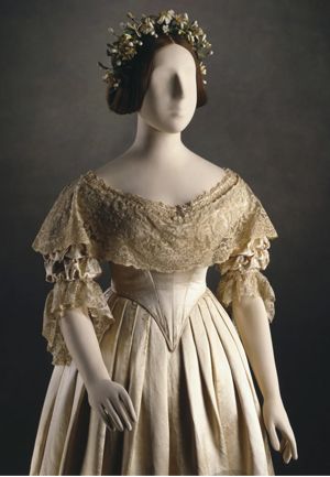 Viktória királynő esküvői ruhája