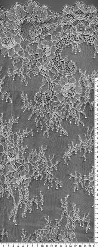 Törtfehér Rachel csipkeanyag