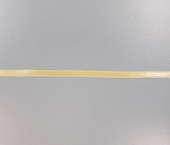 Sárga szatén szalag 0,5 cm széles